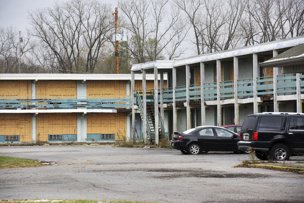 The deteriorating condition of the New Harbor Condos